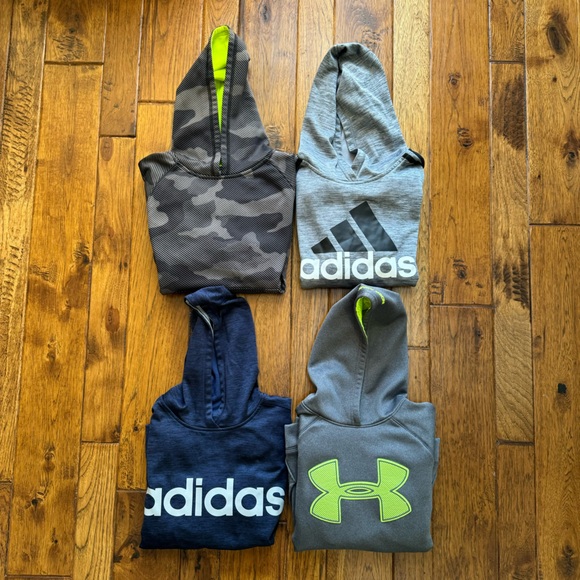 adidas Other - Boys | hooded sweatshirts lot | Sz M - 4 pieces!